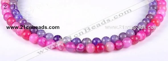 CAG142 9mm  smooth  round madagascar agate stone beads Wholesale