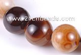 CAG145 round madagascar agate 20mm gemstone beads Wholesale