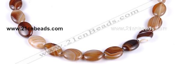 CAG161 13*18mm oval madagascar agate gemstone beads Wholesale