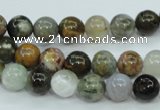 CAG1686 15.5 inches 8mm round ocean agate beads wholesale