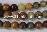 CAG1702 15.5 inches 8mm round rainbow agate beads wholesale