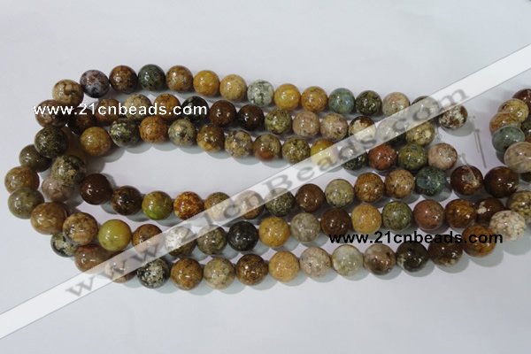 CAG1704 15.5 inches 12mm round rainbow agate beads wholesale