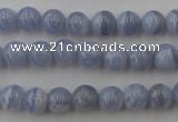 CAG2367 15.5 inches 8mm round blue lace agate beads wholesale