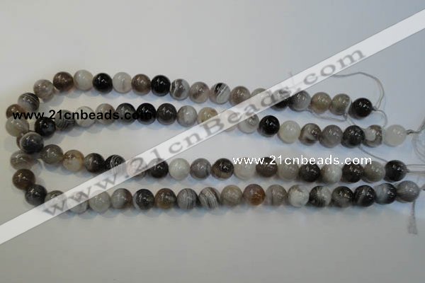 CAG2413 15.5 inches 10mm round Chinese botswana agate beads