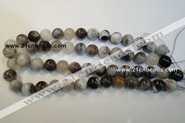 CAG2415 15.5 inches 14mm round Chinese botswana agate beads