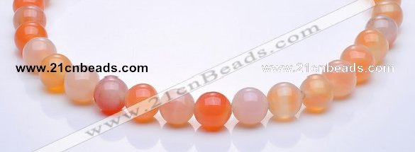 CAG266 15 inch round 13mm agate gemstone beads Wholesale