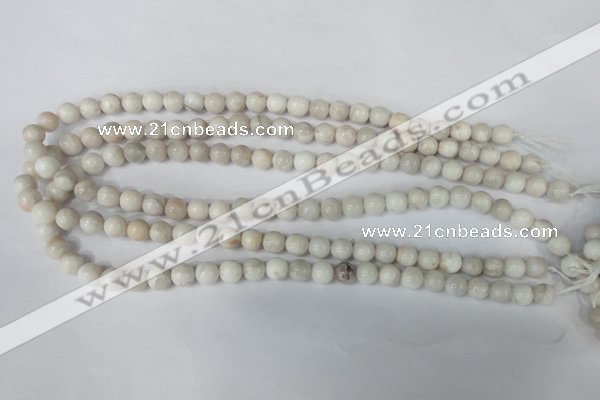 CAG3603 15.5 inches 8mm round natural crazy lace agate beads