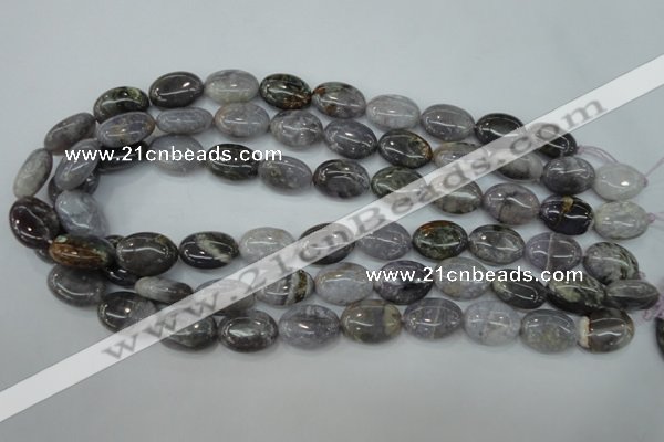 CAG3644 15.5 inches 13*18mm oval ocean agate gemstone beads