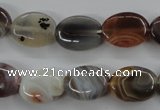 CAG3722 15.5 inches 12*16mm oval botswana agate beads wholesale