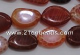 CAG4230 15.5 inches 12*16mm - 14*19mm freeform natural fire agate beads