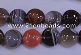 CAG4442 15.5 inches 12mm flat round botswana agate beads wholesale