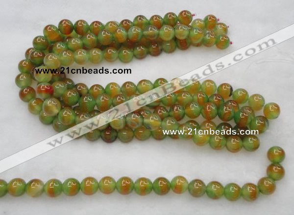 CAG445 15.5 inches 14mm round agate gemstone beads wholesale