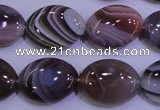 CAG4455 15.5 inches 15*20mm oval botswana agate beads wholesale