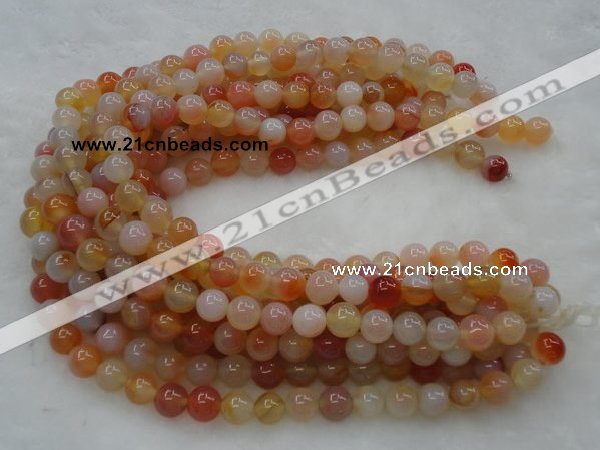 CAG455 15.5 inches 12mm round agate gemstone beads Wholesale