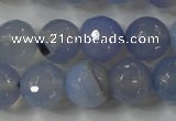 CAG4565 15.5 inches 14mm faceted round agate beads wholesale