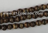 CAG4740 15 inches 6mm round tibetan agate beads wholesale