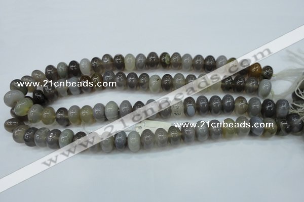 CAG4870 15.5 inches 9*13mm rondelle ocean agate gemstone beads