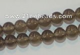 CAG5241 15.5 inches 8mm round Brazilian grey agate beads wholesale