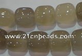 CAG5261 15.5 inches 14*14mm square Brazilian grey agate beads