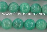 CAG5302 15.5 inches 8mm round peafowl agate gemstone beads