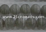 CAG5328 15.5 inches 10mm round grey line agate beads wholesale