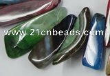 CAG5451 15.5 inches 10*18mm - 15*60mm freeform agate gemstone beads