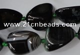 CAG5528 15.5 inches 14*18mm - 22*32mm nuggets agate gemstone beads