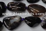 CAG5530 15.5 inches 14*18mm - 22*32mm nuggets agate gemstone beads