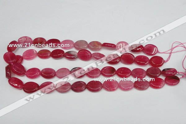 CAG5620 15 inches 13*16mm oval dragon veins agate beads wholesale