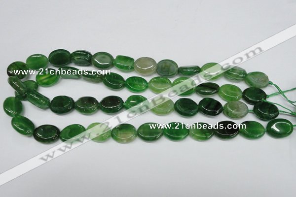 CAG5622 15 inches 13*16mm oval dragon veins agate beads wholesale