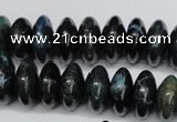 CAG5643 15 inches 8*16mm rondelle agate gemstone beads wholesale