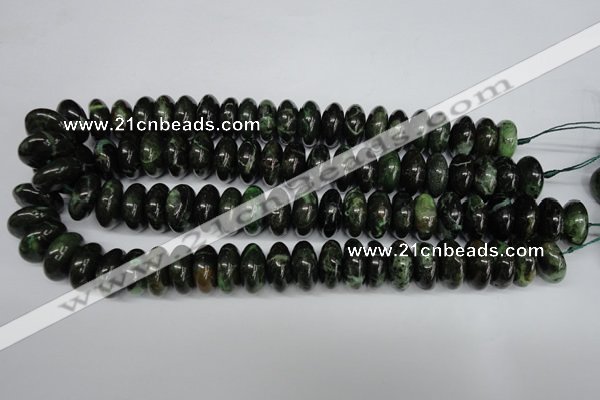 CAG5645 15 inches 9*18mm rondelle agate gemstone beads wholesale