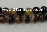 CAG5901 15 inches 8mm round Madagascar agate gemstone beads