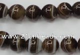 CAG5902 15 inches 10mm round Madagascar agate gemstone beads