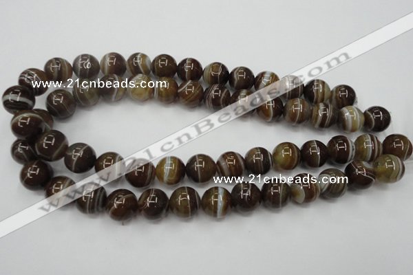 CAG5904 15 inches 14mm round Madagascar agate gemstone beads