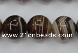 CAG5905 15 inches 16mm round Madagascar agate gemstone beads