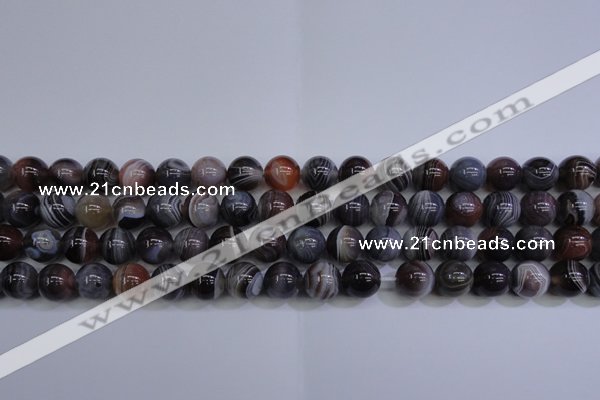 CAG5954 15.5 inches 12mm round botswana agate beads wholesale