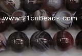 CAG5955 15.5 inches 14mm round botswana agate beads wholesale