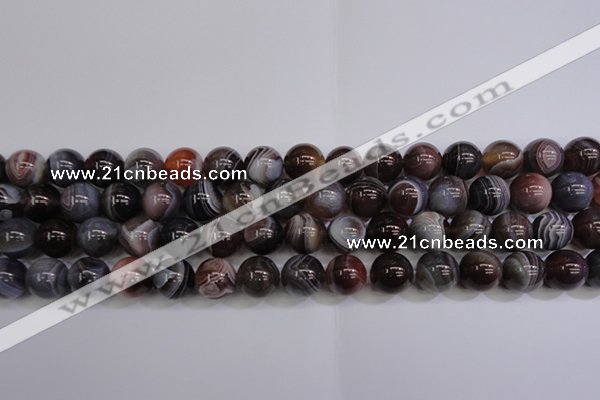 CAG5955 15.5 inches 14mm round botswana agate beads wholesale