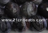 CAG5965 15.5 inches 16mm faceted round botswana agate beads wholesale