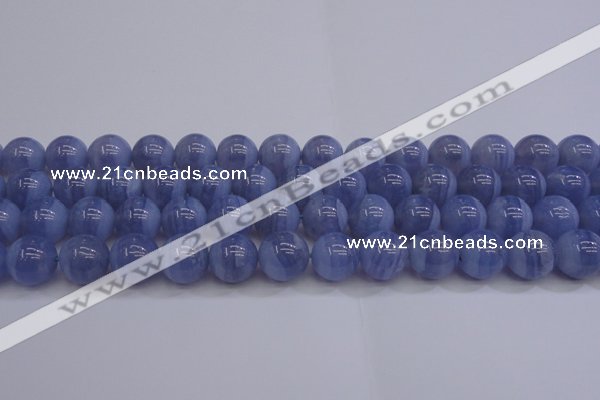 CAG5975 15.5 inches 14mm round blue lace agate beads wholesale