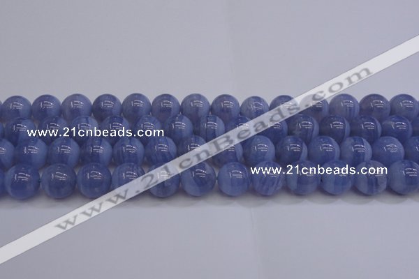CAG5976 15.5 inches 16mm round blue lace agate beads wholesale