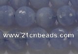 CAG5998 15.5 inches 10mm faceted round blue lace agate beads