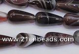 CAG6346 15 inches 10*20mm teardrop botswana agate beads