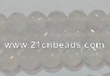 CAG6513 15.5 inches 10mm faceted round Brazilian white agate beads