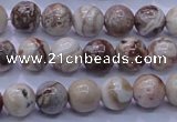 CAG6660 15.5 inches 4mm round Mexican crazy lace agate beads