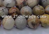 CAG6673 15.5 inches 10mm round natural crazy lace agate beads