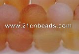 CAG6693 15 inches 14mm round multicolor pilates agate beads