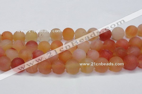 CAG6695 15 inches 18mm round multicolor pilates agate beads