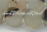 CAG6765 15 inches 16mm round Montana agate beads wholesale